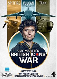 Guy Martin's British Icons of War (Spitfire, Vulcan Bomber & WW1 Tank) [DVD]
