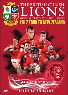 British and Irish Lions: Official Test Match Highlights 2017 Tour to New Zealand (DVD)